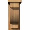 Ekena Millwork Alpine Rough Sawn Corbel w/Backplate, Western Red Cedar, 6"W x 14"D x 14"H COR06X14X14ALP01RWR - alternate 2